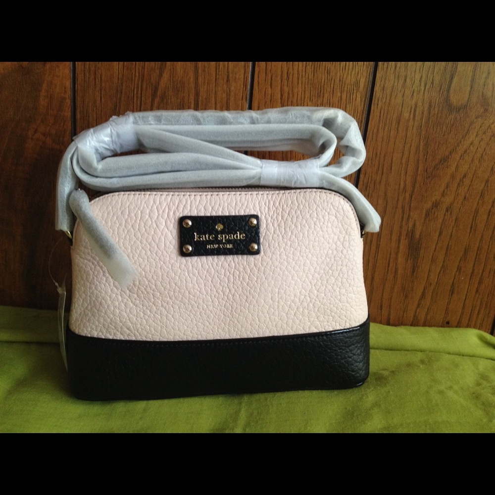 Kate spade cross body bag pink-black